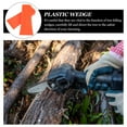 thumbnail image 3 of 2Pcs Plastic Felling Wedge Gardening Lumbering Tool Portable Woodcutting Chocks, 3 of 7