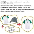 thumbnail image 6 of Footbal Iron on Rhinestone Transfer Sports Small Pattern Bling Rhinestone Soccer T-Shirt Iron on Heat Transfer Hot Fix Stickers Crystal for Clothing Bags Soccer Football Lover, 6 of 7