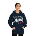thumbnail image 4 of Not today Cupid Valentine's Unisex Heavy Blend™ Hooded Sweatshirt, 4 of 9