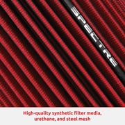 Spectre Performance Engine Air Filter: Washable, Multi-Layer Protection, Engineered to Boost Horsepower, SPE-HPR7440