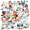 7A, variant on cartoon Winter Camping Stickers, Waterproof Winter Camping Sticker for Water Bottle Laptop Phone Cases Planner Skateboard Luggage Helmet Party Favor Decor, Ideal for Adults Teens Teacher Rewards