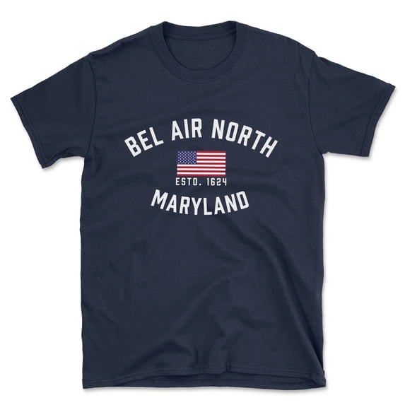 Bel Air North Maryland Patriot Men's Cotton T-Shirt