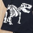 thumbnail image 4 of UAYOTSE Toddler Baby Kids Boys Dinosaur Summer Pajamas Sleepwear Tops Pants Outfits Set,Sizes 5-6 Years, 4 of 6