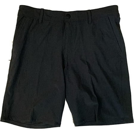 G.H. Bass & Co. Men's Quick Dry Stretch Short (Pirate Black, 32)