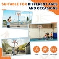 thumbnail image 2 of Ktaxon 44in Portable Basketball Hoop Outdoor with Simple Adjustable Handle, 7.3-10ft Kids Basketball Hoop Goal Indoor Outdoor, 2 of 7