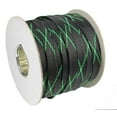 thumbnail image 1 of Expandable Braided Cable Sleeving PET Expandable Tube Protect Cables 3/4 in Diameter Black&Green 20ft, 1 of 4