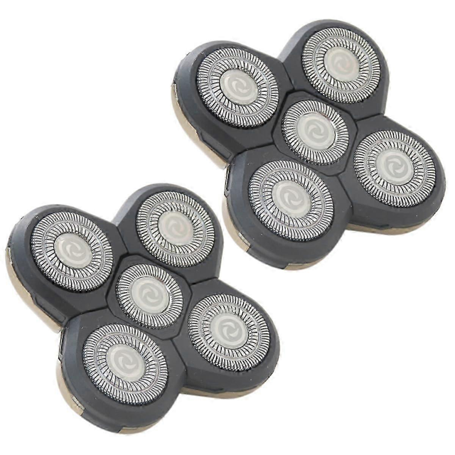 Lot de 2 Lames de Rechange pour Rasoir Électrique Compatibles avec le Modèle Remington Pro XR1600 XR7000 XR7100 XR7200 RX5 RX7 Têtes de Tondeuse
