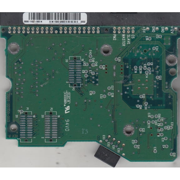 WD200EB-00CSF0, 0000 1100-000 H, WD IDE 3.5 PCB