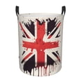 thumbnail image 1 of ZICANCN United Kingdom Flag Laundry Basket Organizer, Dirty Clothes Hamper for Bathroom Kids Girls Boys Laundry Hamper Small, 1 of 7