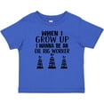 thumbnail image 3 of Inktastic Future Oil Rig Worker Boys or Girls Baby T-Shirt, 3 of 5