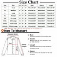 thumbnail image 3 of Tawop Sweatshirts for Women Women Tops Womens Sweatshirts Crew Neck Long Sleeve Warm Fleece Graphic Letter Heavyweight Khaki L, 3 of 3