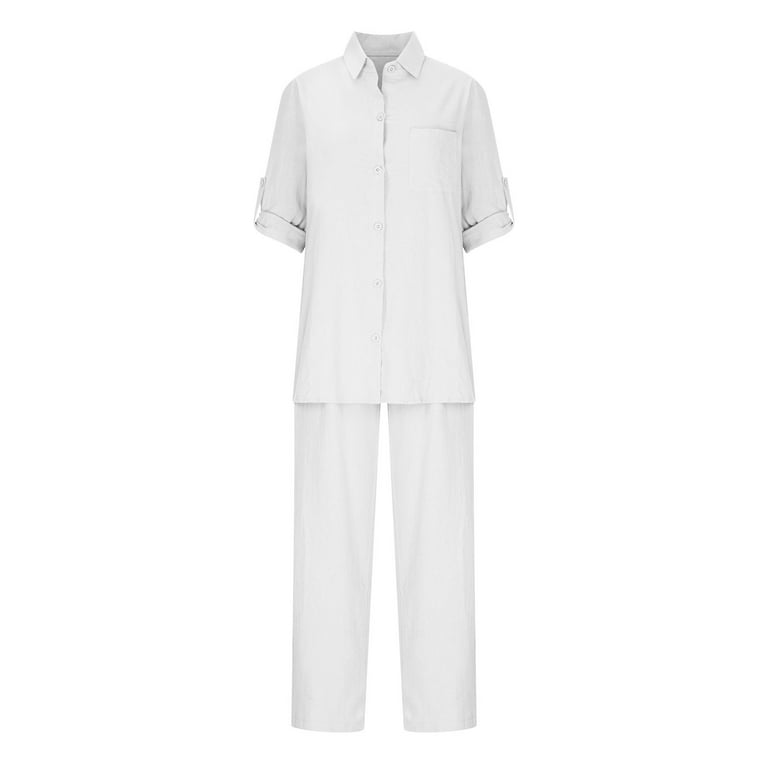 Buy Standard Quality China Wholesale 2022 Fall Plain Loose Shirt And Pants Set  Two Piece Sets Womens Two Piece Loungewear Linen Set $10.99 Direct from  Factory at Wuxi Prospectcrown International Trade Co.