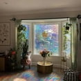 thumbnail image 4 of Colorful Frosted Window Film | Static Cling Privacy Glass Sticker | UV Protection & Glare Reduction | Reusable for Bathroom & Office Windows, 4 of 8