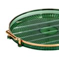 thumbnail image 4 of Serving Tray Dessert Tray Platter for Cabinet Kitchen Countertop Living Room Green, 4 of 9