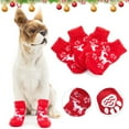 thumbnail image 7 of Mosey Durable Pet Ankle Socks Christmas Series Pattern   Pet Supplies   Skin Friendly, 7 of 7