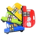 thumbnail image 2 of 5 bolsas de regalo con forma de coche de dibujos animados para dulces, galletas, juguetes, aperitivos, paquete para hornear, bolsa con cremallera para niños, suministros de decoración para fiestas de, 2 of 5