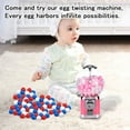 thumbnail image 4 of Vending Machine, 9.8Inch Ball Bulk Vending Machine with Key & 120 Empty Capsules, Classic Bubble Capsule Toys Dispenser, Commercial Candy Gumball Machine, Perfect for Game Stores and Retail Stores, 4 of 7