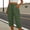 Army Green women's capri pants elastic waist a1, variant on Cagogo Women's Capri Pants Elastic Waist Flowy Summer Casual Loose Cropped Palazzo Trousers Solid Basic Lounge Beach Party Pants, Beige 2XL