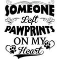 thumbnail image 2 of CafePress - Someone Left Pawprints On My Heart Mug - 11 oz Ceramic Mug - Novelty Coffee Tea Cup, 2 of 4