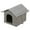 Style2, variant on BESTSKY Cat House,Convenient and Foldable Heated Cat House for Outside,Simple to Carry and Store Heated Cat Houses for Outdoor Cats,Style1,35*33*30cm