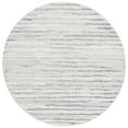 thumbnail image 3 of SAFAVIEH Lagoon Jarred Diamond Area Rug, Grey/Dark Grey, 6'7" x 6'7" Square, 3 of 3