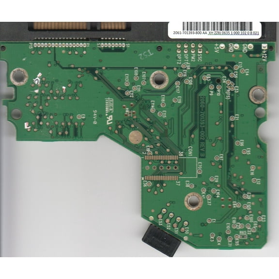 WD3200KS-00PFB0, 2061-701393-800 AA, WD SATA 3.5 PCB