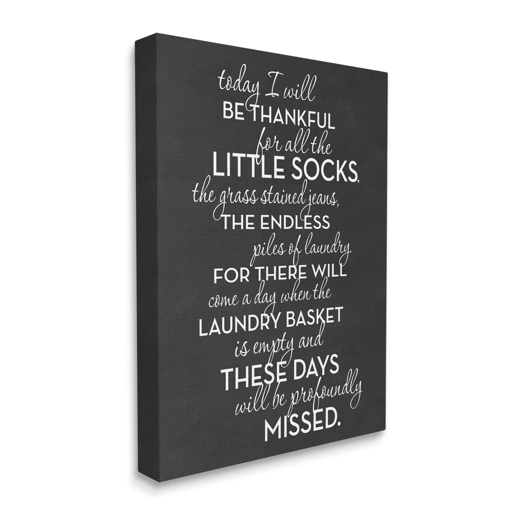Stupell Industries Family Parenting Phrase Inspirational Painting Gallery Wrapped Canvas Art Print Wall Art, 36 x 48