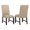 Tan, variant on Coaster Averill 19'' Faux Leather Upholstered Dining Side Chair in Tan
