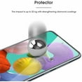 thumbnail image 4 of Njjex [1-Pack] for Samsung Galaxy A01 A20S A51 A71 4G Tempered Glass Screen Protector, Full Screen Coverage, Anti-Scratch, Anti-Fingerprint, Bubble Free, 4 of 8