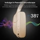 thumbnail image 3 of TOZO HT2 Hybrid Active Noise Cancelling Headphones, Wireless Over Ear Bluetooth Headphones, 60H Playtime, Hi-Res Audio Custom EQ via App Deep Bass Comfort Fit Ear Cups, for Home Office Travel Khaki, 3 of 5