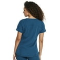 thumbnail image 5 of Dickies Dynamix Scrubs Top for Women V-Neck DK730, M, Caribbean Blue, 5 of 8