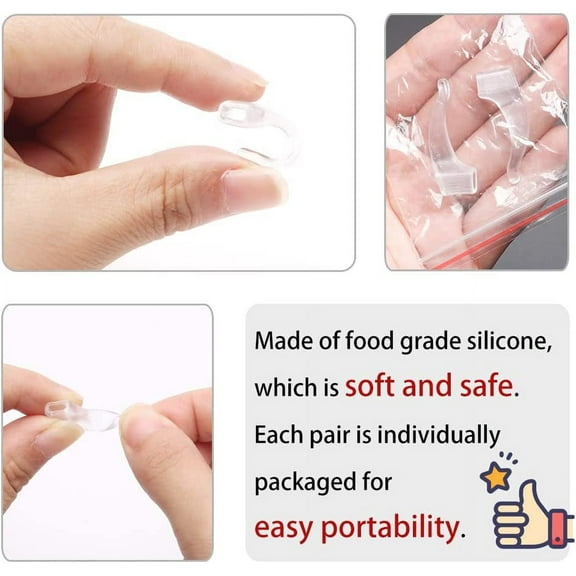 25 Pairs Eyeglasses Ear Grip Ear Hooks, Anti-Slip Holder Eyeglasses Stoppers Temple Tips Sleeve Retainer Eyewear Retainers Spectacle Stay For Eyeglasses, Sunglasses, Reading Glasses