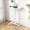 White, variant on EDX Small Standing Desk, Mobile Portable Rolling Desk with Lockable Wheels & Adjustable Height, for Home Office, White
