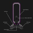 thumbnail image 4 of Accesorio para auriculares: Multifuncional RGB soporte para auriculares para juegos, 4 of 11