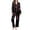 Black4, variant on Levmjia Womens Pajama Set Lapel Long Sleeve Valentine Printed Pants Sleepwear 2 Piece Pajamas Cozy Set Soft Warm Pajamas Home Sleep Comfort Daily Wear