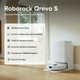 thumbnail image 5 of Roborock Qrevo S Robot Vacuum and Mop, Self Washing, Self Drying, Self Emptying (White), 5 of 15