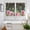 Brown, variant on Spring Pink Roses Kitchen Curtains Window Panels, Pastoral Eucalyptus Leaves Rustic Burlap Insulated Window Treatment Curtain, Grommet Curtains for Bedroom/Living Room/Bathroom, 2 Piece 52"Wx45"L