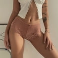 thumbnail image 4 of Felinus-bragas de encaje para mujer, ropa interior Sexy de cintura baja, calada, lencería cómoda sólida, 4 of 5