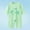Green A2, variant on Hrsba Kids Onesie Pajamas, KidsRompers For 0-18 Months Unisex Boys Girls Bear Print Thin Romper Sleepwear