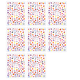 thumbnail image 1 of Bienvenido Diseño de uñas Láminas Decoraciones Primavera Verano Deslizadores Suministros para uñas Calcomanías para uñas Calcomanías de transferencia, 1 of 5