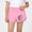 Pink, variant on DAETIROS Girls Cotton Hedgehog Shorts White Elastic Waist Soft Breathable Summer Casual Kids Kids Sizes 1-12 Cute Playful Print,Size 11-12 T