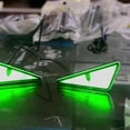 thumbnail image 2 of Luces LED Devil'Eyes universales para motocicleta, Faro de Ojos de demonio, Mini lámpara de lente de proyector, Luces de decoración de coche, 2 of 5