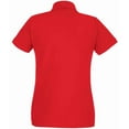 thumbnail image 2 of Fruit of the Loom Womens Premium Cotton Pique Lady Fit Polo Shirt, 2 of 3