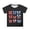A-Black970, variant on Byoo Toddler Girls Patriotic Bow Print T Shirt Red White Blue Star Design Short Sleeve Casual Tee for Kids,Black