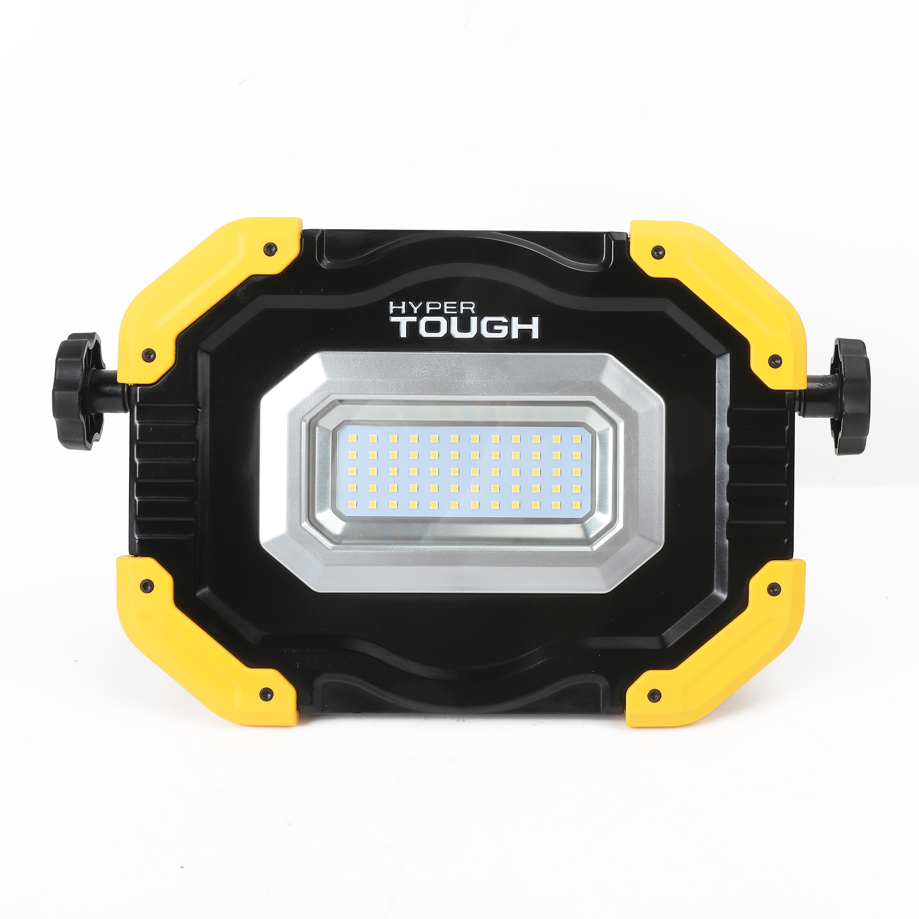 Hyper Tough 5000 Lumen Rechargeable LED Work Light,Yellow Black,Model 7047 