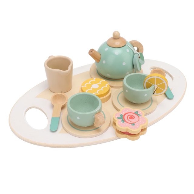 Kids Pretend Tea Toy, Funny Improve Language Skills Tea Party Set Interactive Simulation for Kids Over 3 Years Old for Gifts