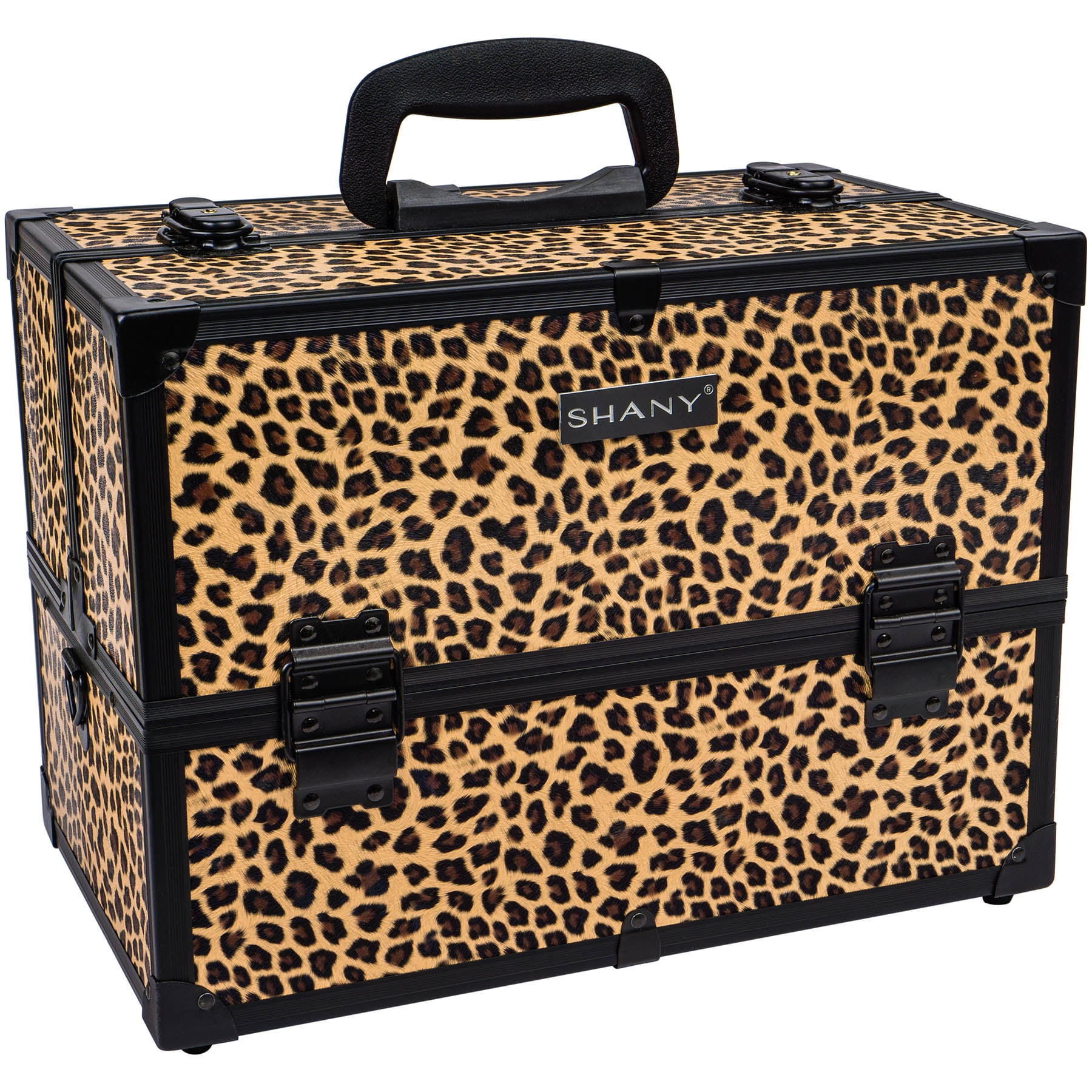 SHANY Essential Pro Makeup Train Case with Shoulder Strap and Locks