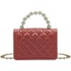 thumbnail image 5 of Mini bolso de gelatina para niñas pequeñas, bolso cruzado pequeño transparente de Color caramelo, bonitos bolsos de princesa con mango de perla, 5 of 5