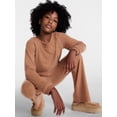 thumbnail image 2 of Weekend Academy Girls Boat Neck Sweater and Foldover Flare Pants Set, 2 Piece, Sizes 4-18, 2 of 4