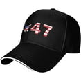 thumbnail image 2 of F47 Fighter Jet Hat Make America Fly Again Baseball Cap Casquette Trucker Hats, 2 of 8